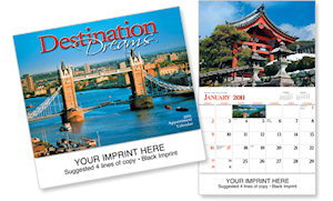 Promotional Wall Calendars: Destination Dreams TM Wall Calendars